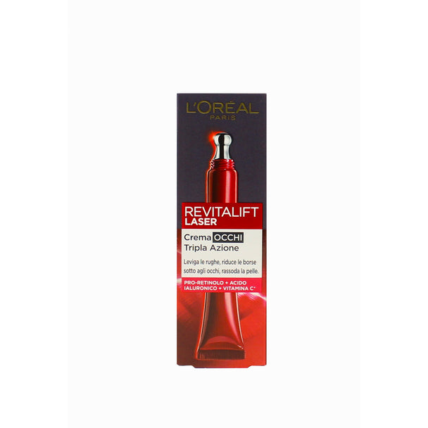 OREAL REVITALIFT LASER CREMA OCCHI TRIPLA AZIONE 15ML