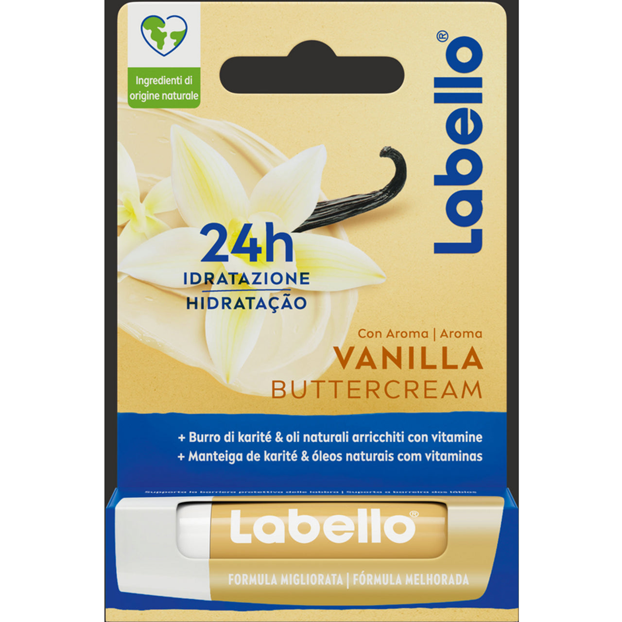 LABELLO BURROCACAO VANILLA 24H DI IDRATAZIONE