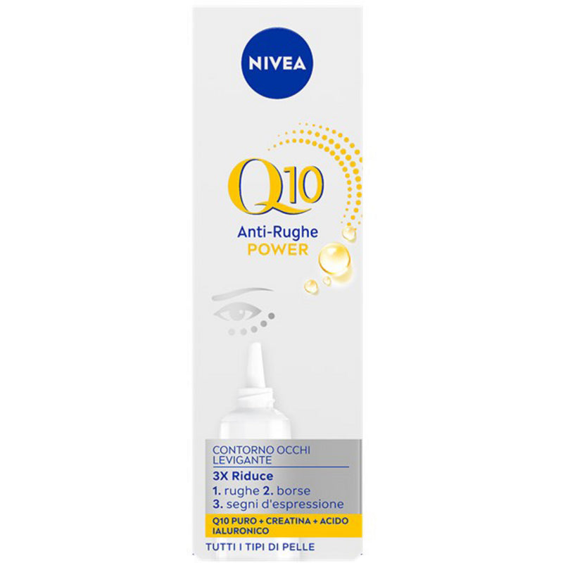 NIVEA Q10 CONTORNO OCCHI LEVIGANTE 3X 15ML