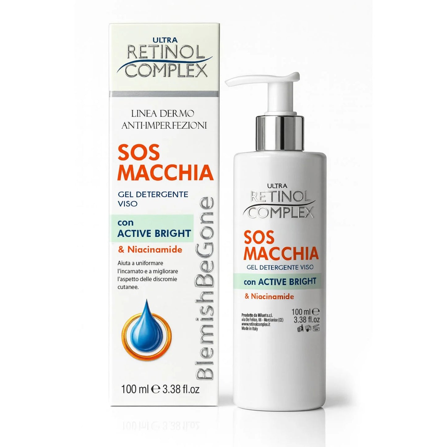 RETINOL COMPLEX GEL DETERGENTE SOS MACCHIA 100ML