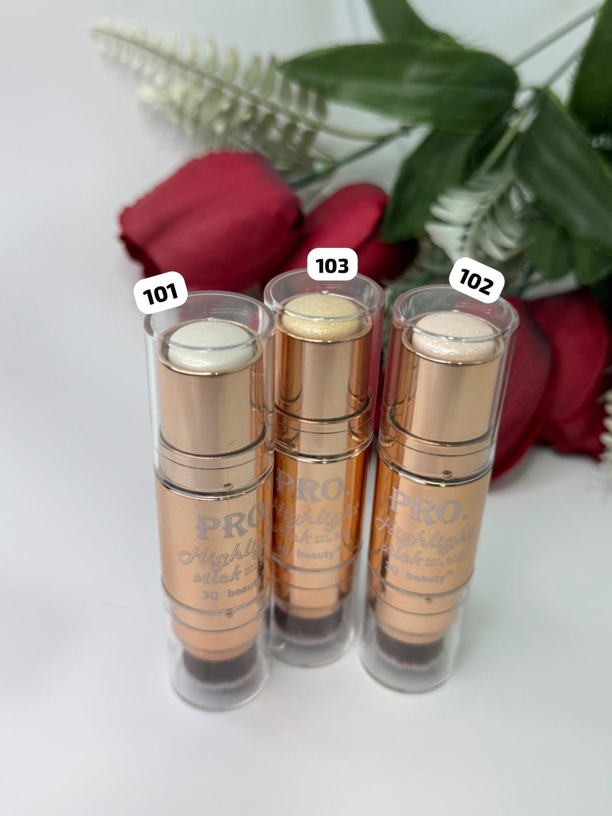 3Q BEAUTY ILLUMINANTE STICK CON PENNELLO SFUMABILE