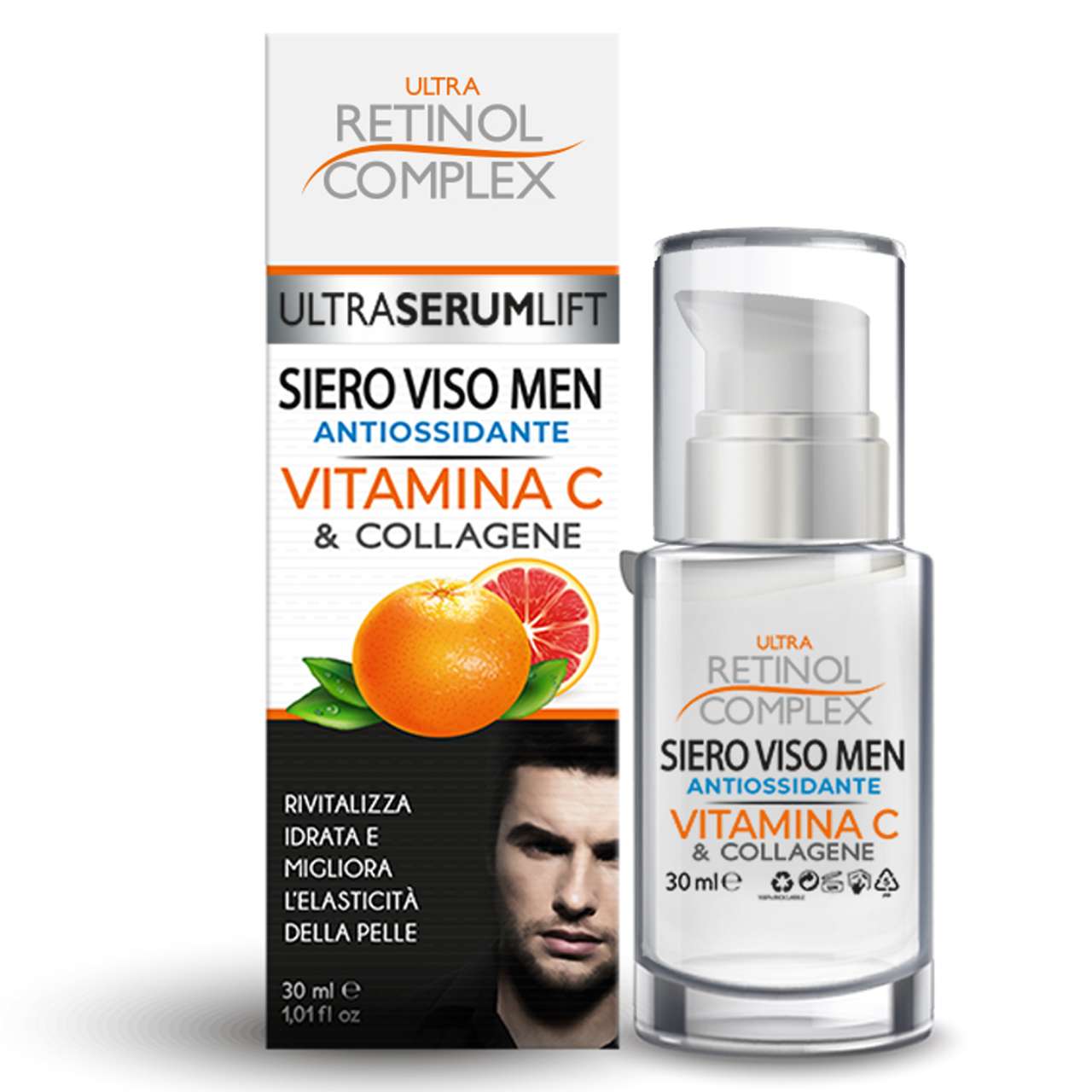 SIERO VISO MAN VITAMINA C