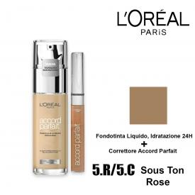 L' OREAL ACCORD PARFAIT CON CORRETTORE OMAGGIO
