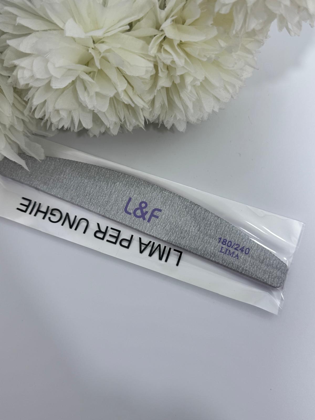 L&F LIME MEZZALUNA 180/240 1PCS