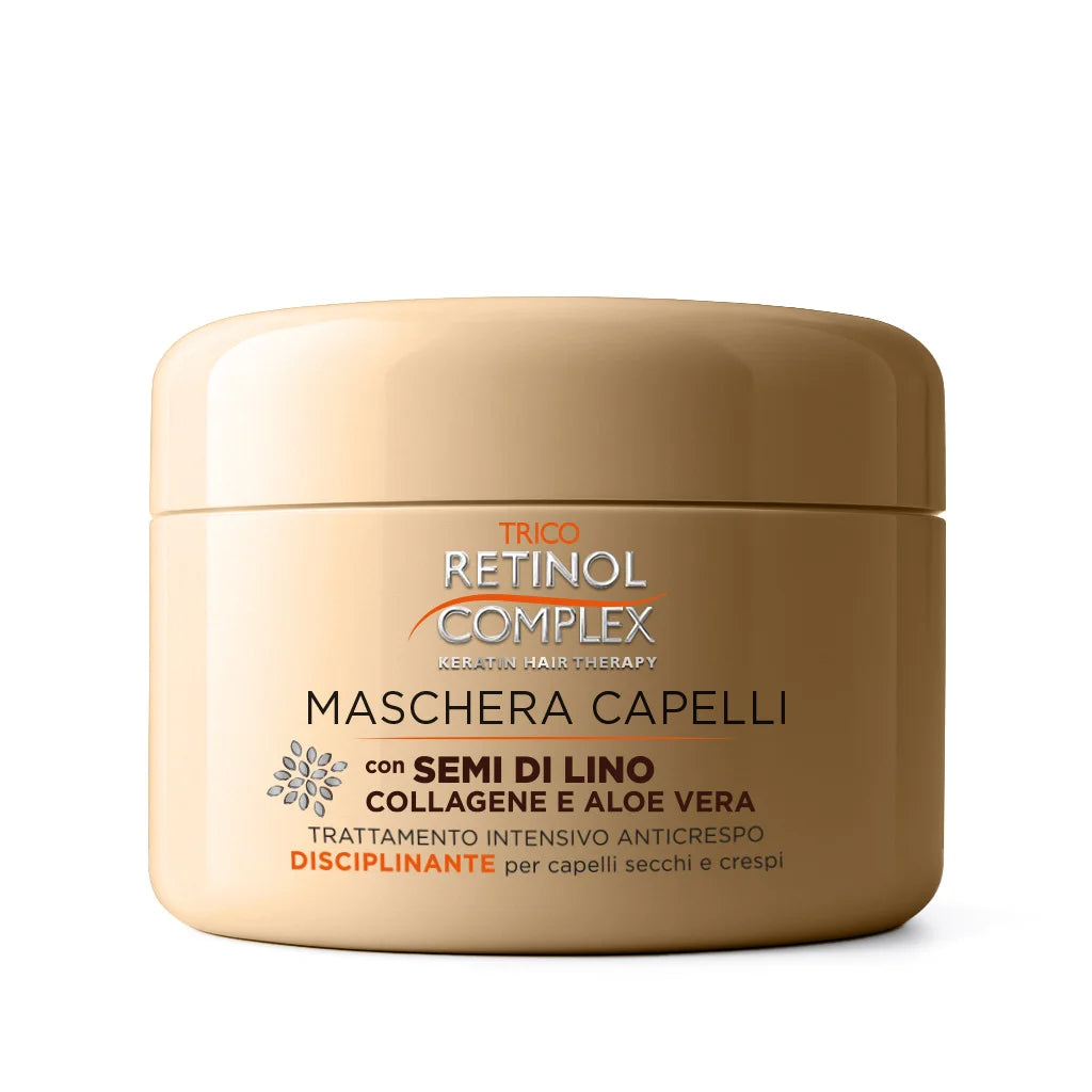 RETINOL COMPLEX MASCHERA CAPELLI DISCIPLINANTE AI SEMI DI LINO 300ML