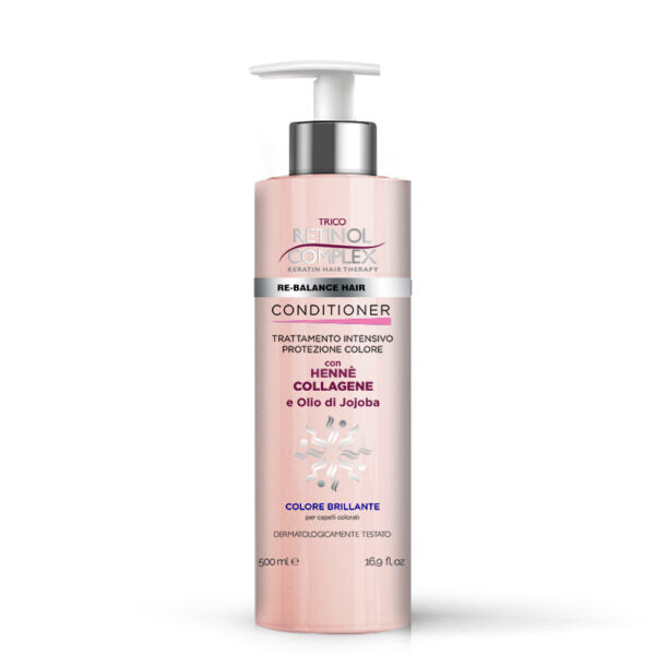 RETINOL COMPLEX BALSAMO HENNE COLLAGENE E OLIO DI JOJOBA 500ML