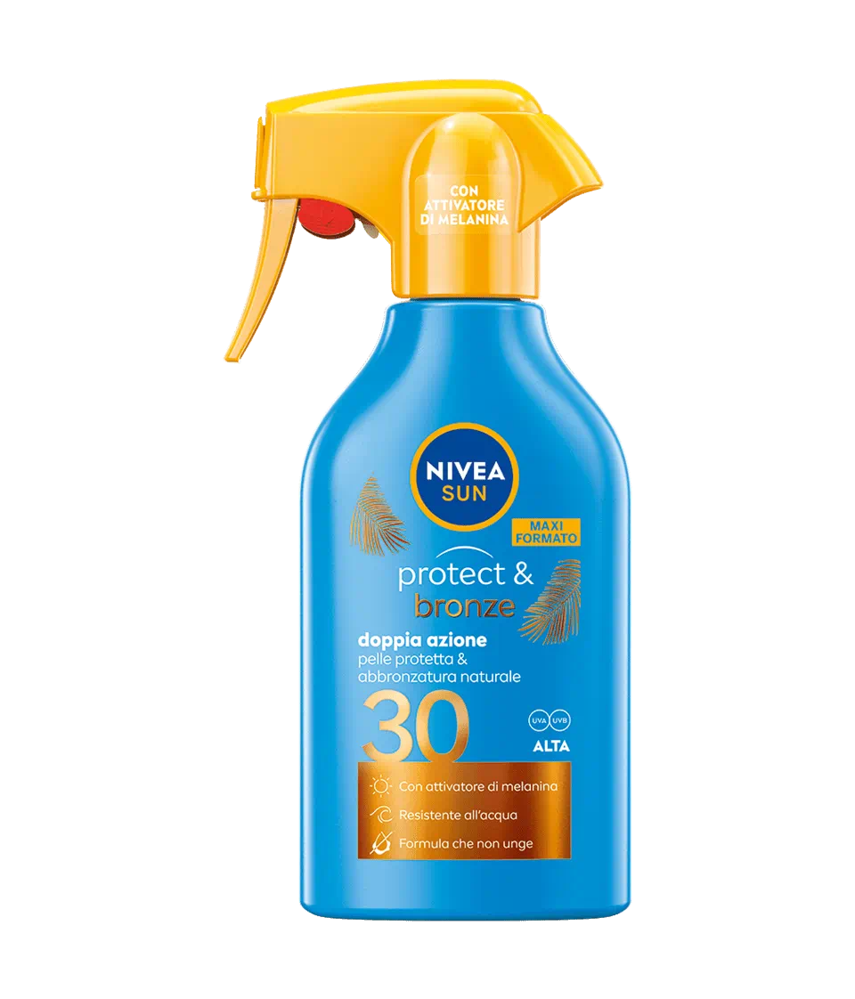 NIVEA SPRAY SUN PROTECT & BRONZE DOPPIA AZIONE SPF 30 270ML