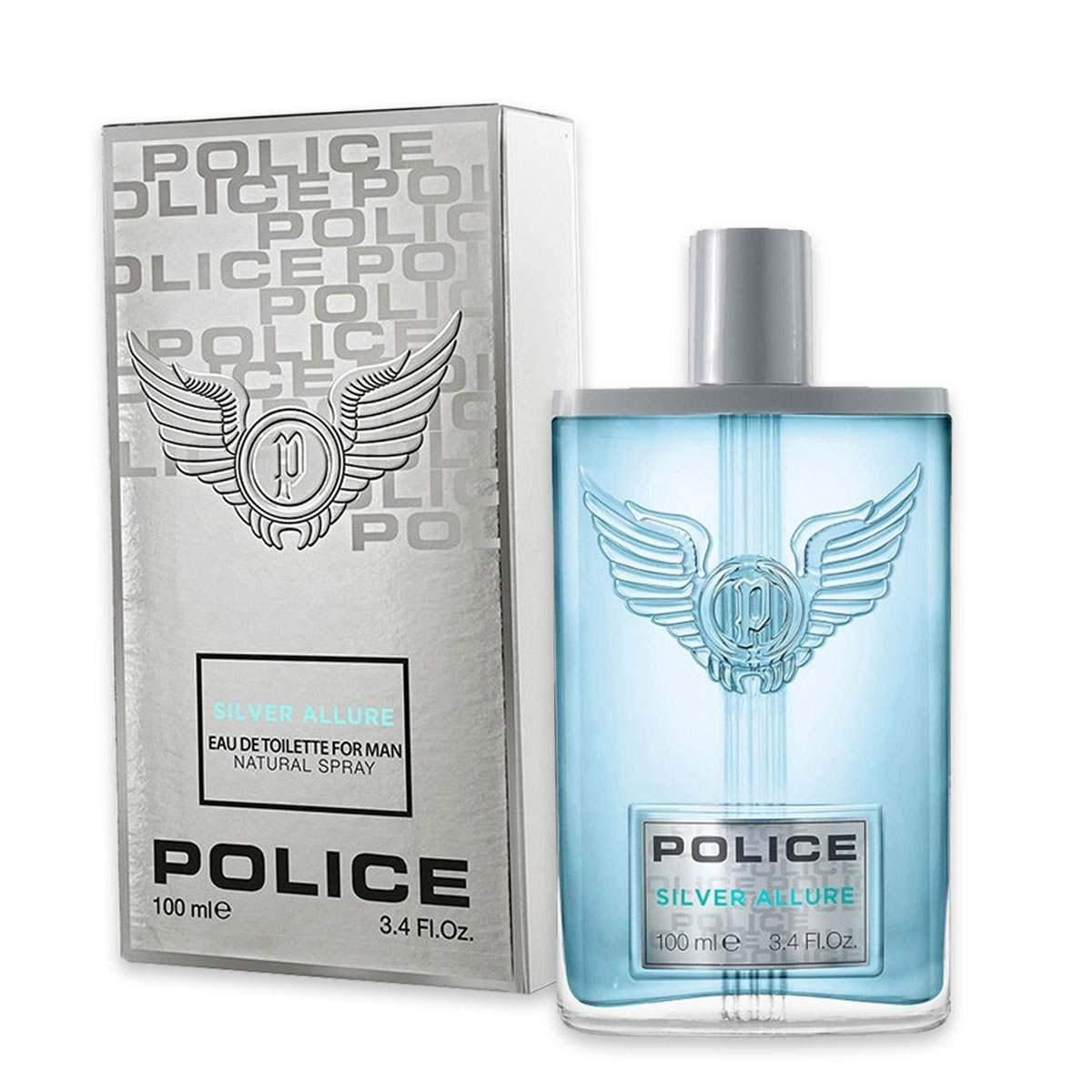 POLICE SILVER ALLUR FOR MAN EDT 100ML
