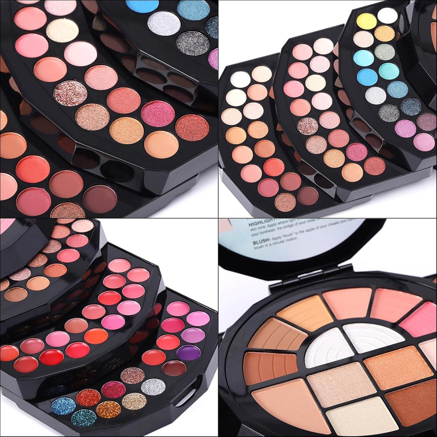 Kit trucco completo, trucco 110 colori