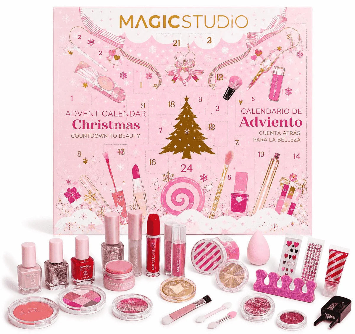 MAGIC STUDIO CALENDARIO DELL'AVVENTO DI NATALE 24PC
