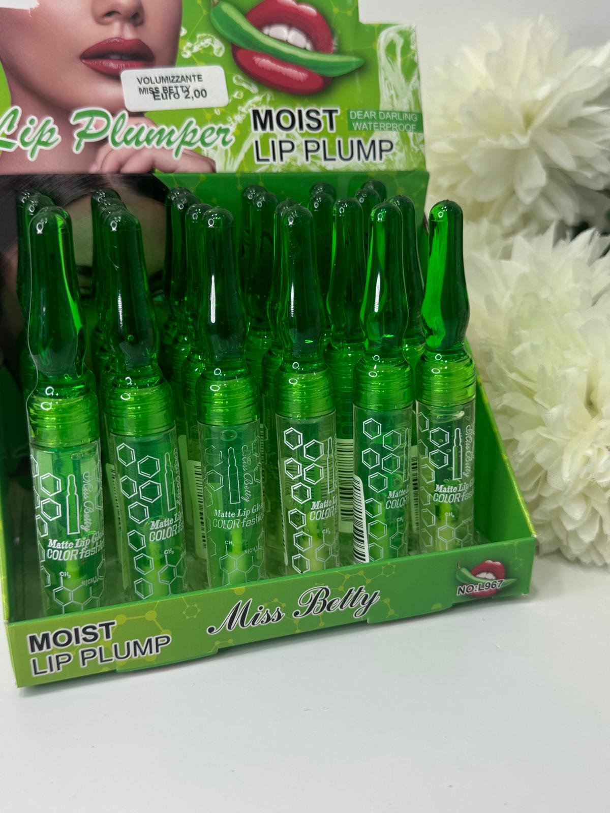 MISS BETTY LIP GLOSS VOLUMIZZANTE PEPERONCINO VERDE