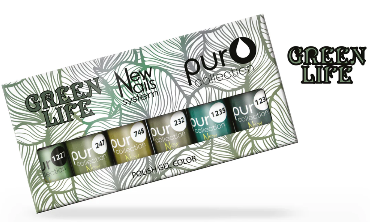 NEW NAILS SYSTEM SEMIPERMANENTE 5ML GREEN LIFE