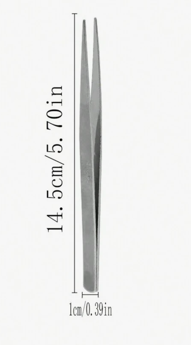 PINZETTA PUNTA DRITTA ES502