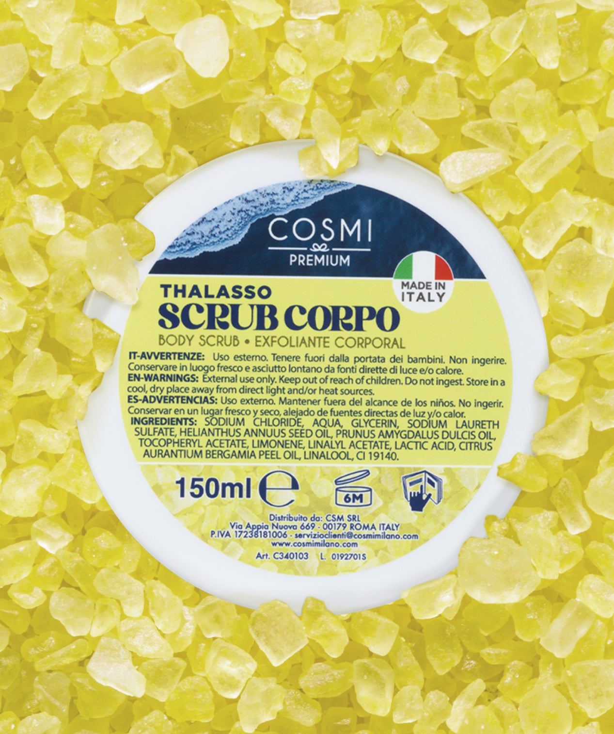 COSMI THALASSO SCRUB CORPO FRESH 150ML