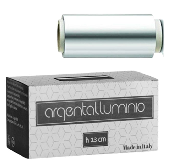 ARGENT ALLUMINIO ROTOLO STAGNOLA 13 CM
