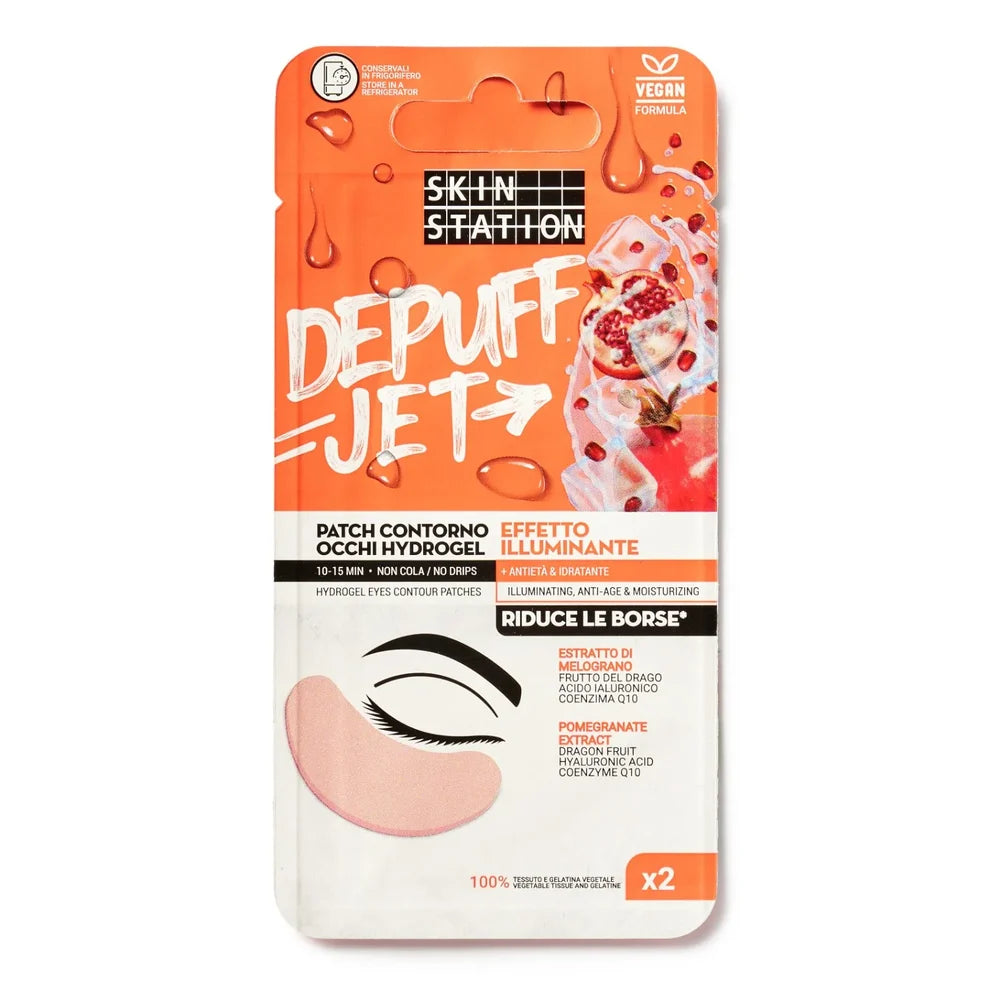 SKIN STATION PATCH OCCHI MELOGRANO X2