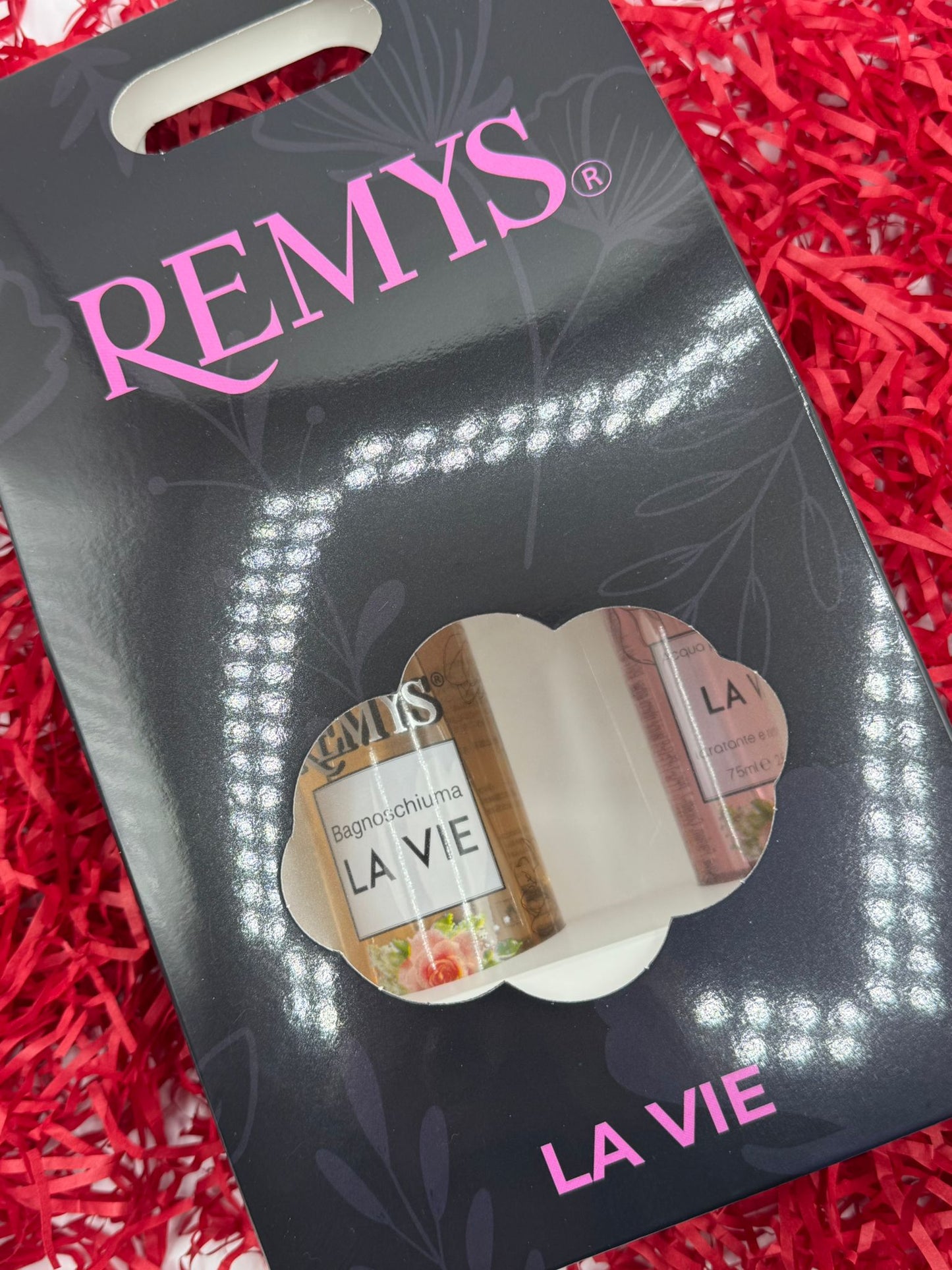 REMYS CONFEZIONE LA VIE CON ACQUA PROFUMATA 75ML E BAGNOSCHIUMA 250ML