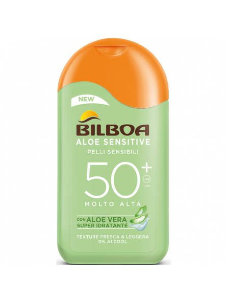 BILBOA ALOE SENSITIVE PELLI SENSIBILI SPF50+ ALOE VERA 200ML