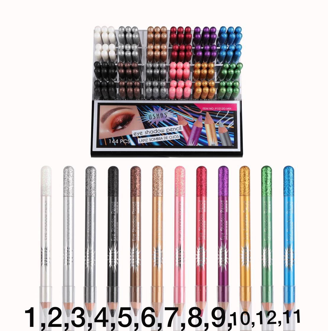 USHAS GLITTER EYE PENCIL