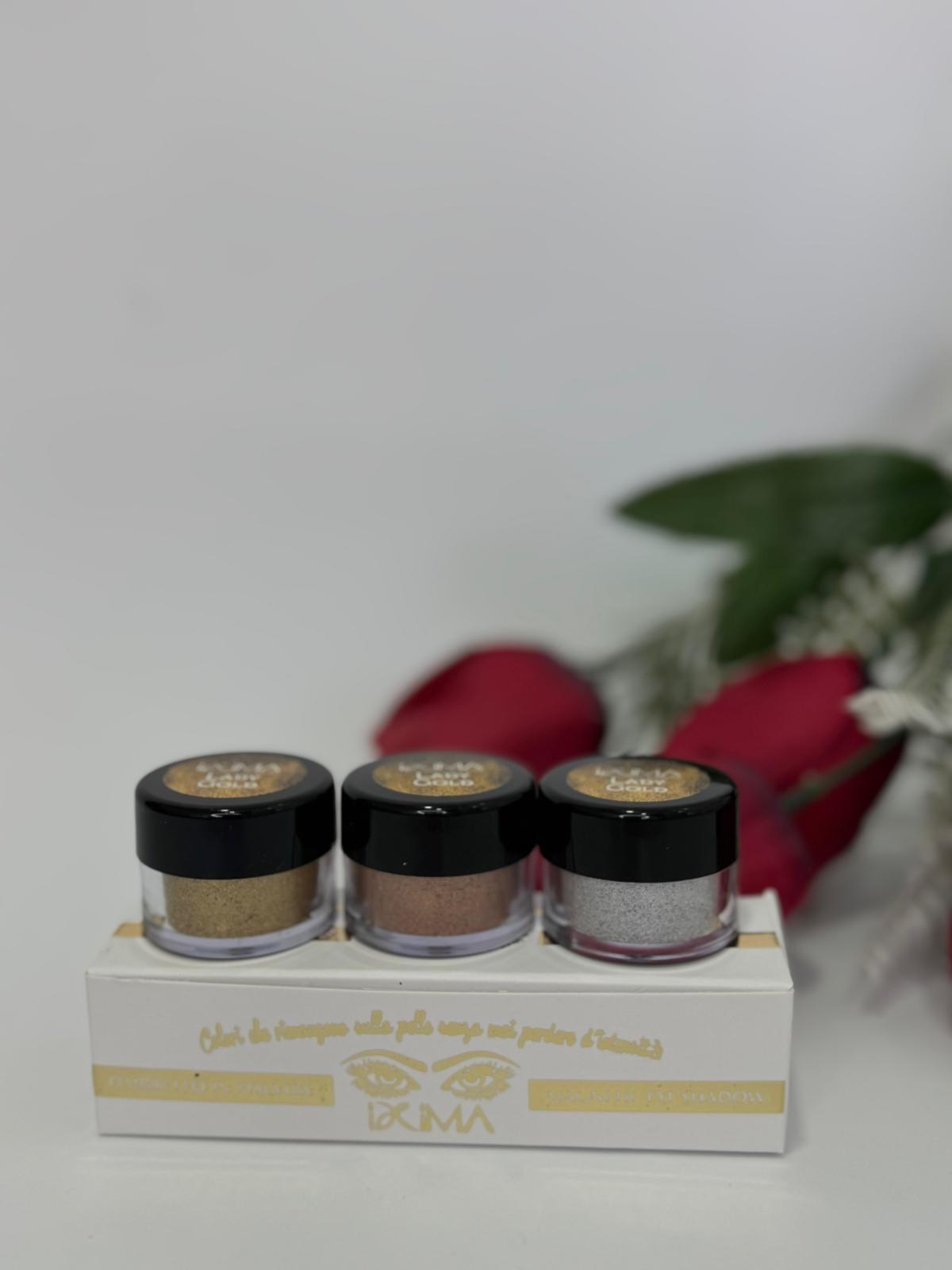 IXIMA KIT OMBRETTO IN POLVERE LADY GOLD