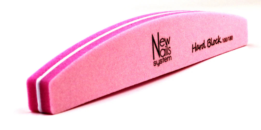 NEW NAILS SYSTEM MATTONCINO HARD BLOCK 100/180