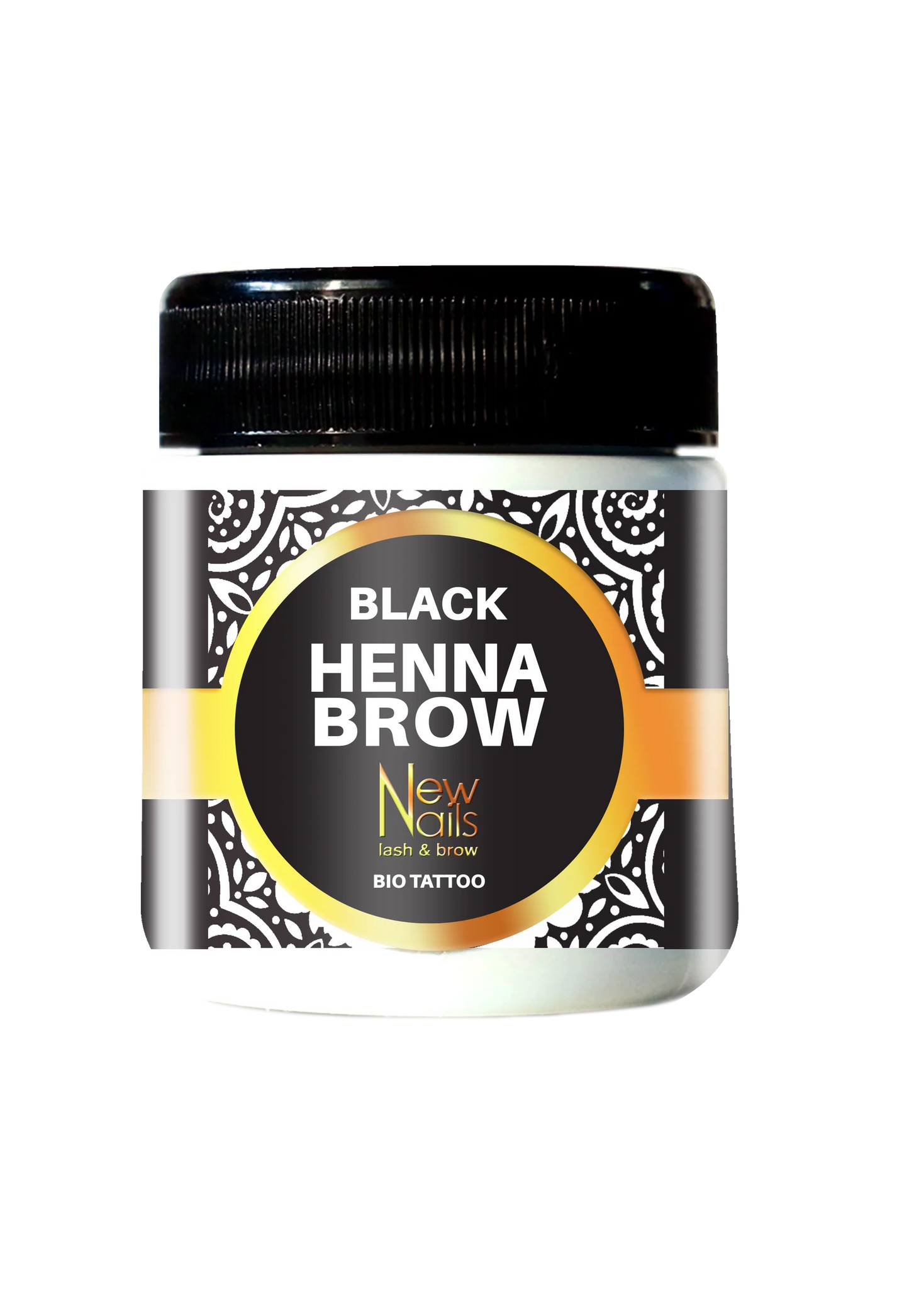 NEW NAILS SYSTEM HENNA BROWN BIO TATTOO