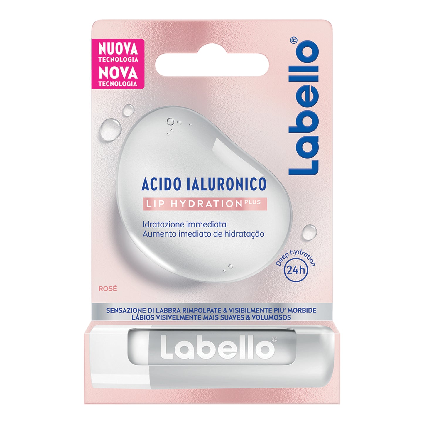 LABELLO BURROCACAO LIP HYDRATION CON ACIDO IALURONICO 24H