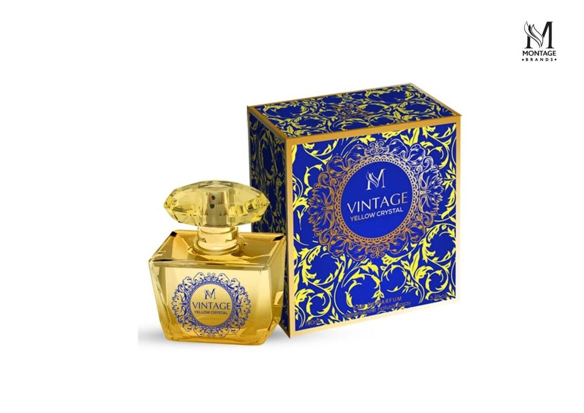 MONTAGE VINTAGE YELLOW CRYSTAL EDP 100ML