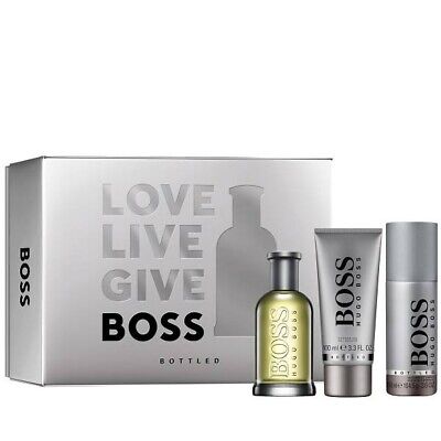 CONFEZIONE BOSS BOTTLED PROFUMO EDT 100ML GEL DOCCIA 100ML DEODORANTE 150ML