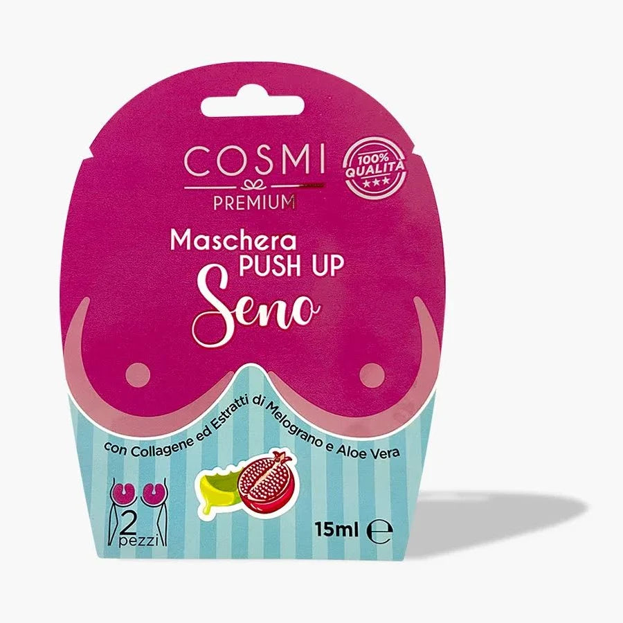 COSMI MASCHERA PUSH UP SENO CON COLLAGENE, MELOGRANO E ALOE VERA