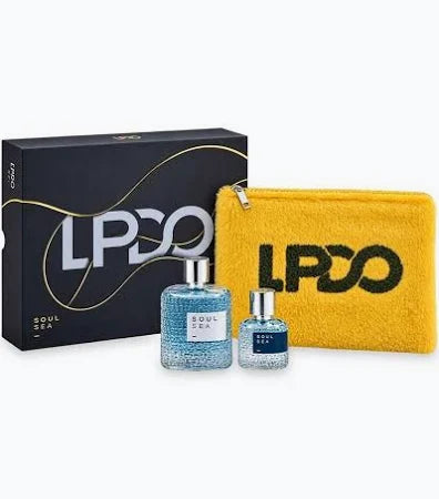 LPDO KIT EAU DE PARFUM 100ML E 15ML+ POCHETTE SOUL SEA