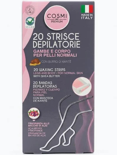 COSMI 12 STRISCE DEPILATORIE VISO