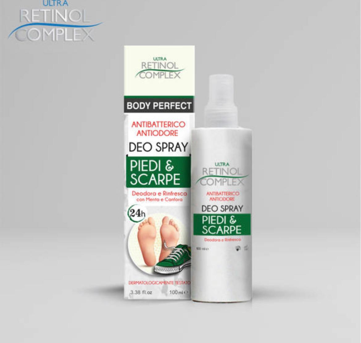 RETINOL COMPEX FOOT DEODORANT SPRAY