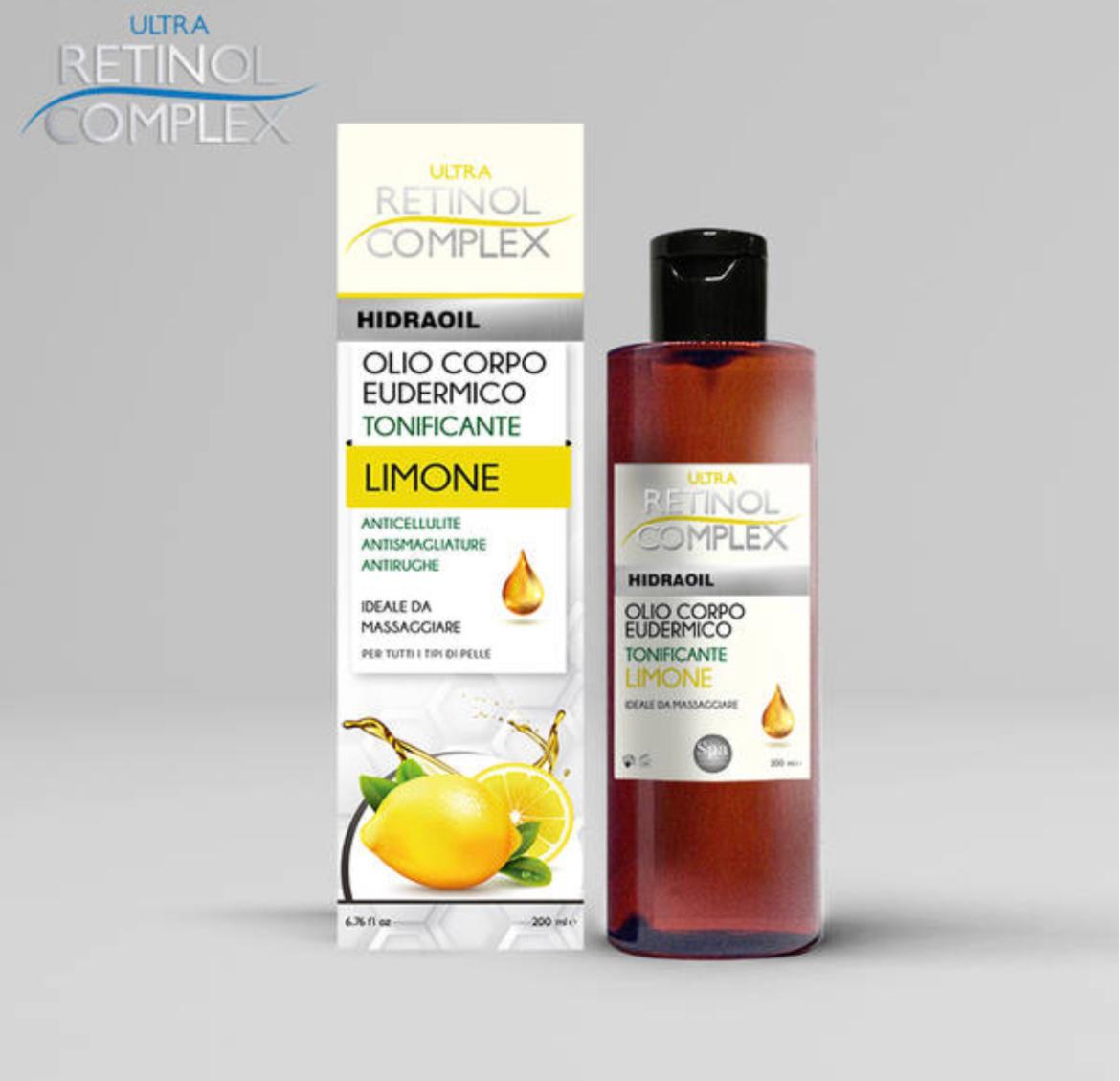 RETINOL COMPLEX OLIO CORPO LIMONE TONIFICANTE