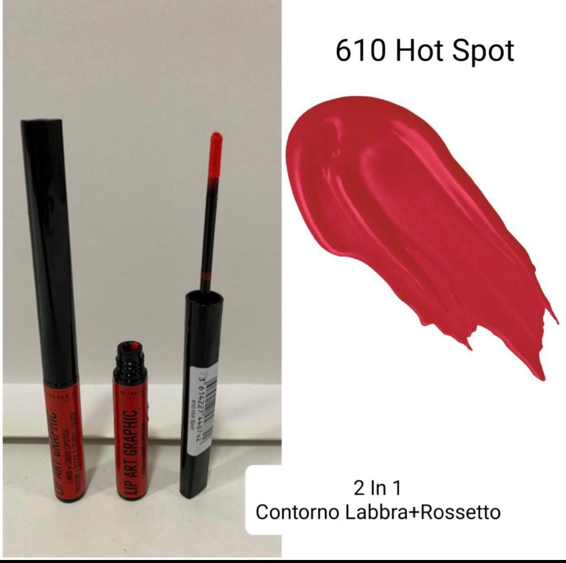 RIMMEL LIP ART GRAPHIC