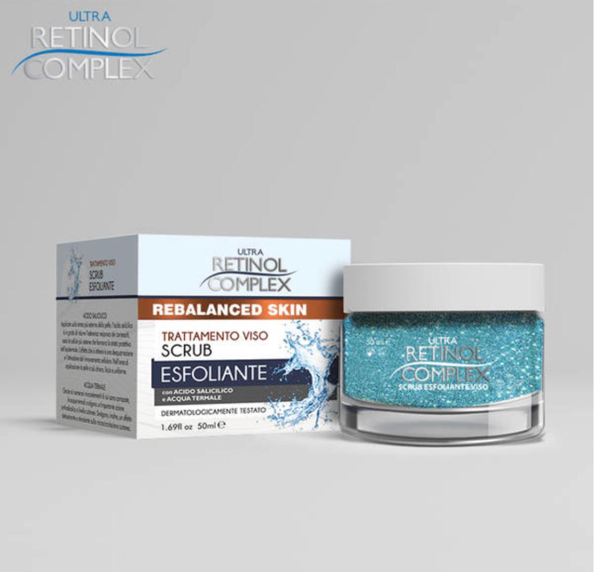 RETINOL COMPLEX TRATTAMENTO VISO SCRUB ESFOLIANTE
