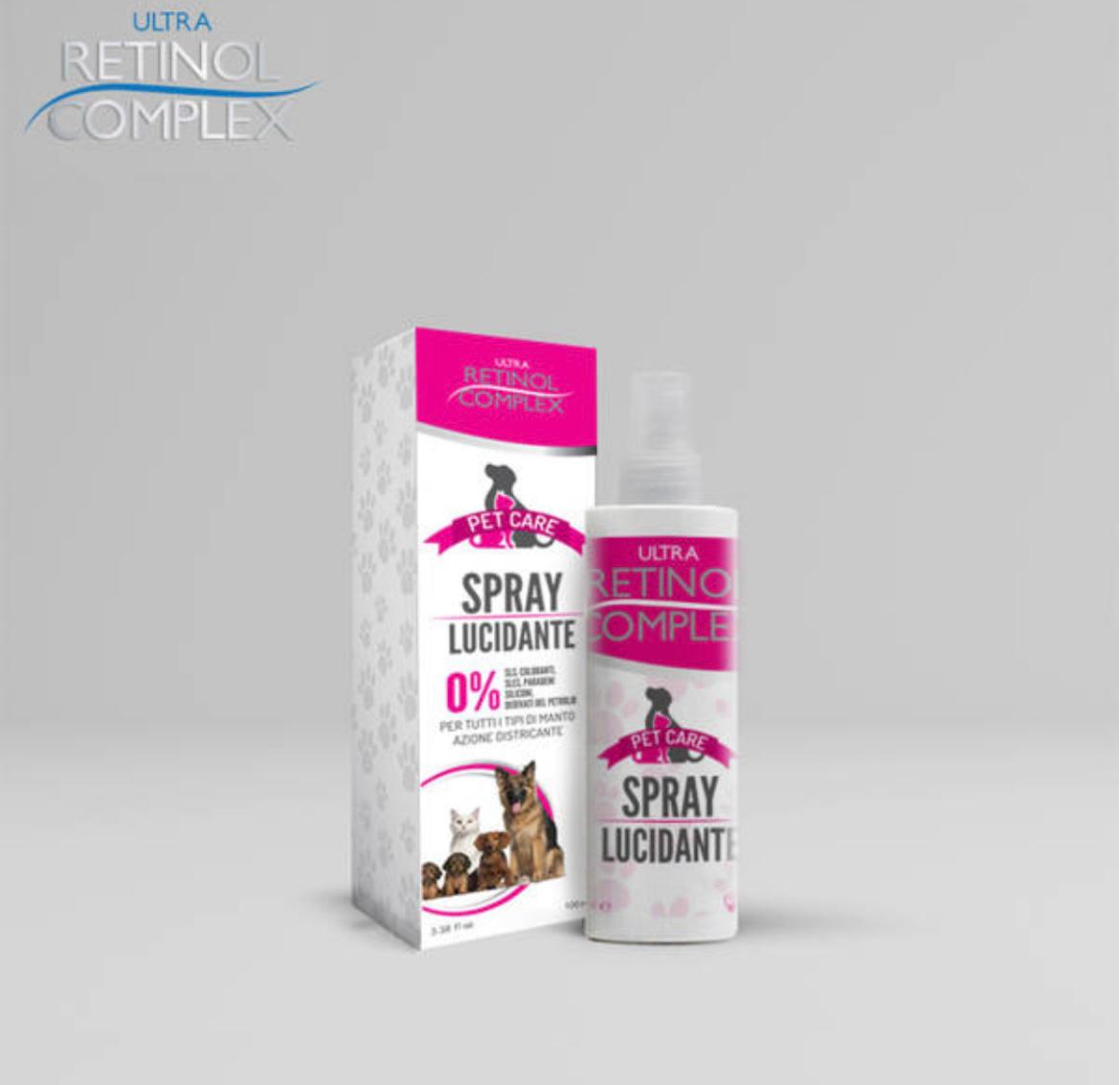 RETINOL COMPLEX SPRAY LUCIDANTE CANI E GATTI