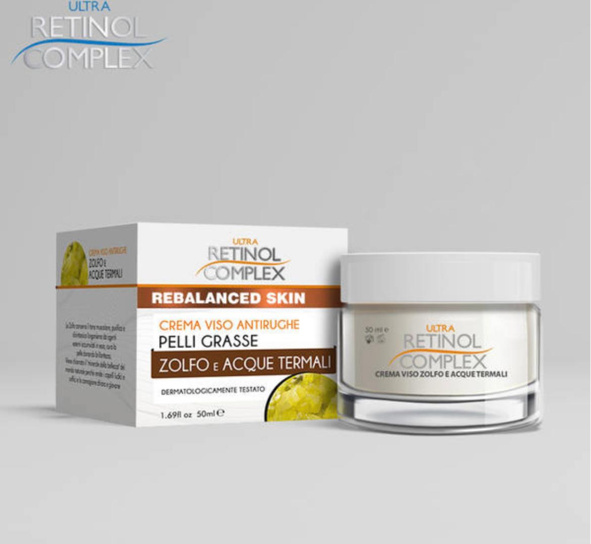 RETINOL COMPLEX CREMA VISO ZOLFO E ACQUE TERMALI