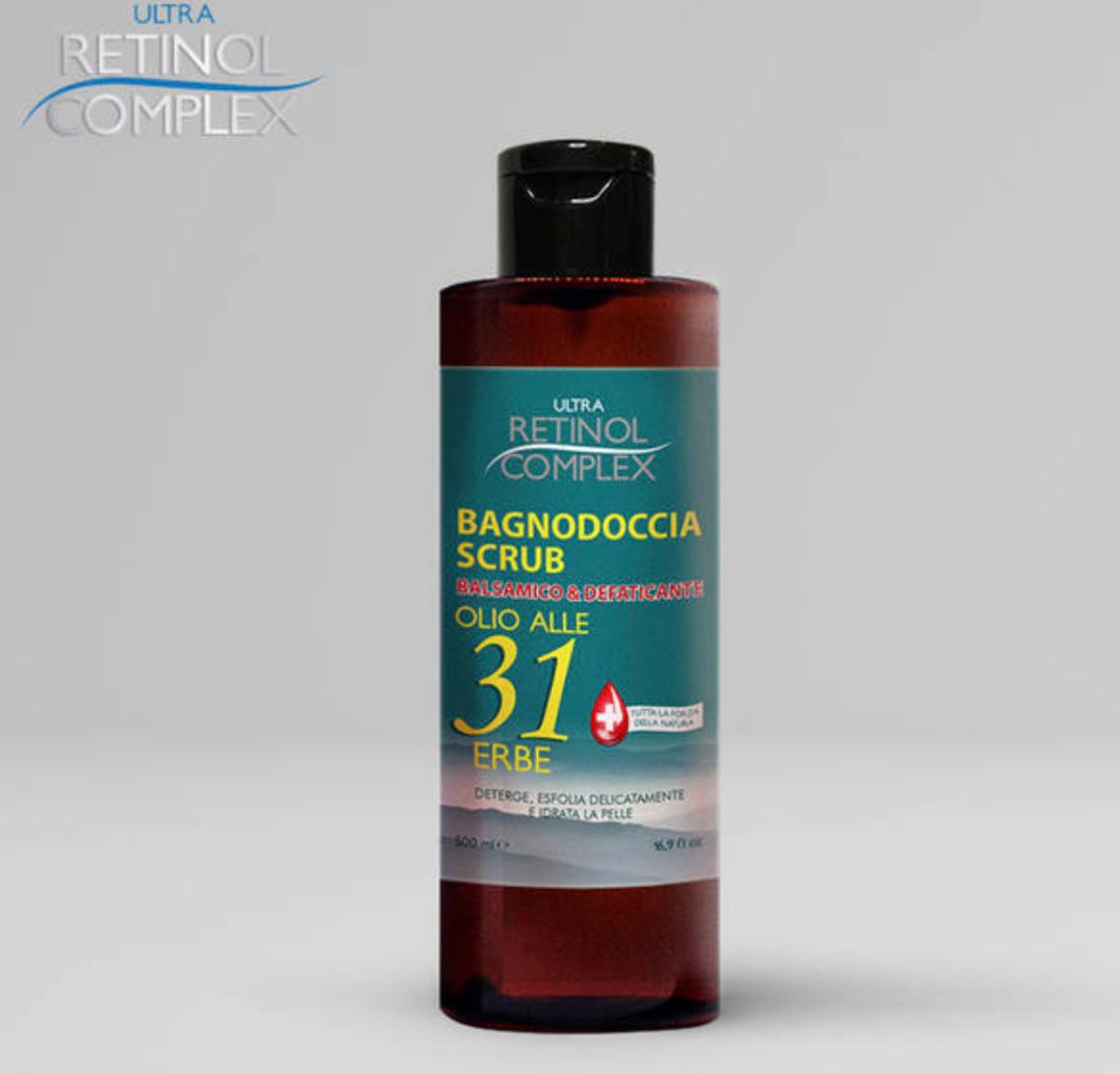RETINOL COMPLEX BATH AND SHOWER SCRUB OIL 31