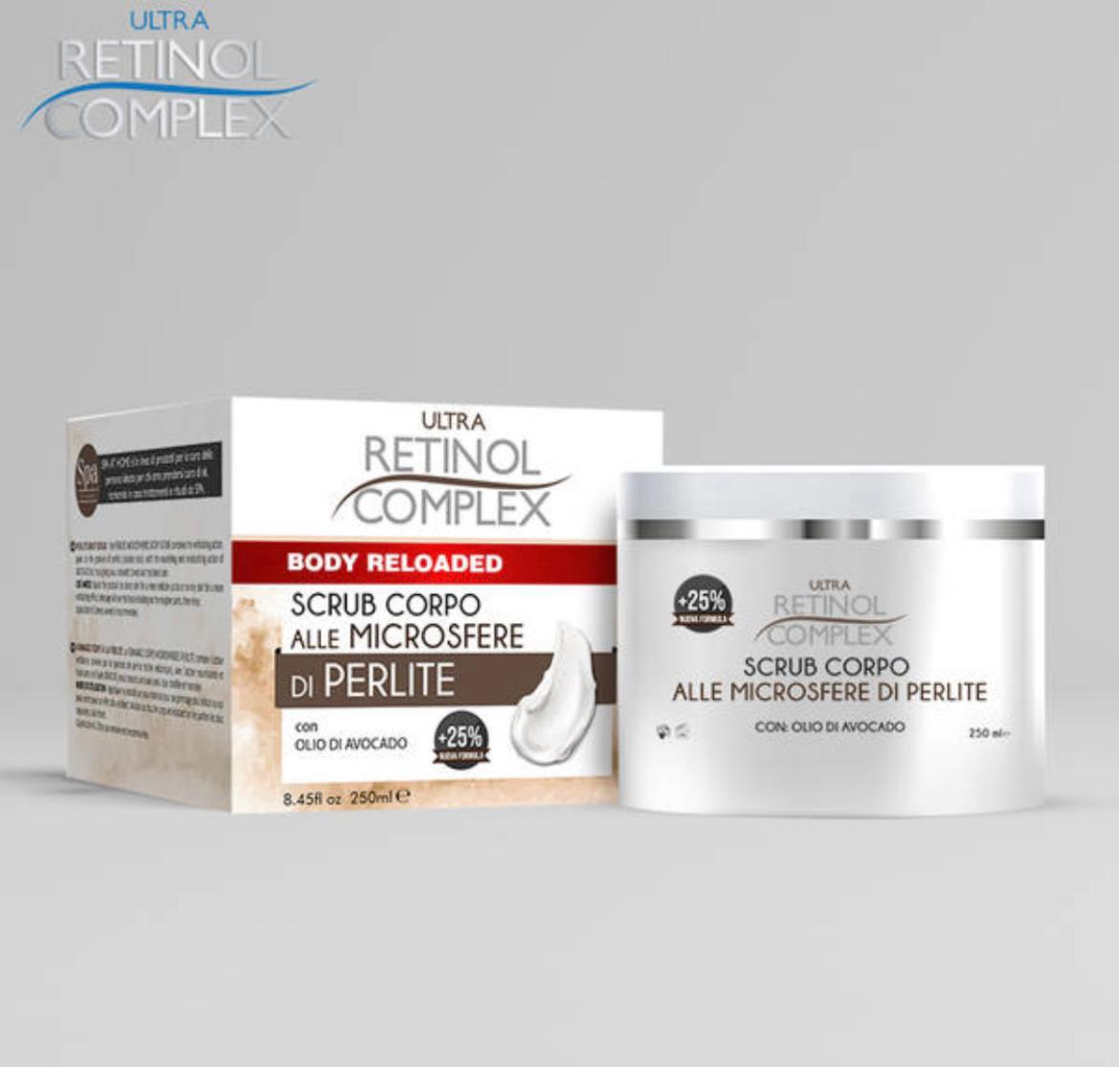 RETINOL COMPLEX BODY SCRUB WITH PERLITE MICROSPHERES
