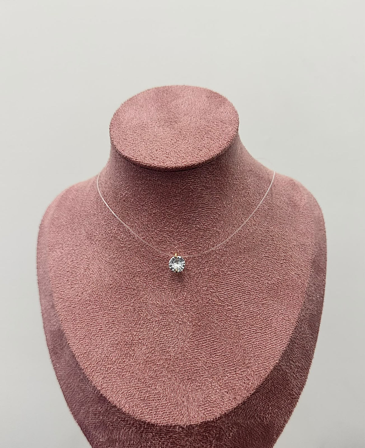 COLLANA GOLD PUNTO LUCE CON FILO INVISIBILE