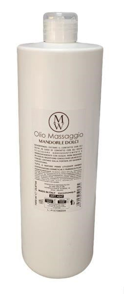 MW OLIO DA MASSAGGIO MANDORLE DOLCI 1000ML