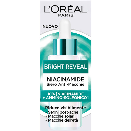 OREAL SIERO BRIGHT REVEAL NIACINAMIDE ANTI-MACCHIE 30ML