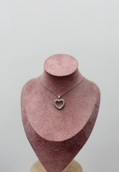 COLLANA SILVER CUORE