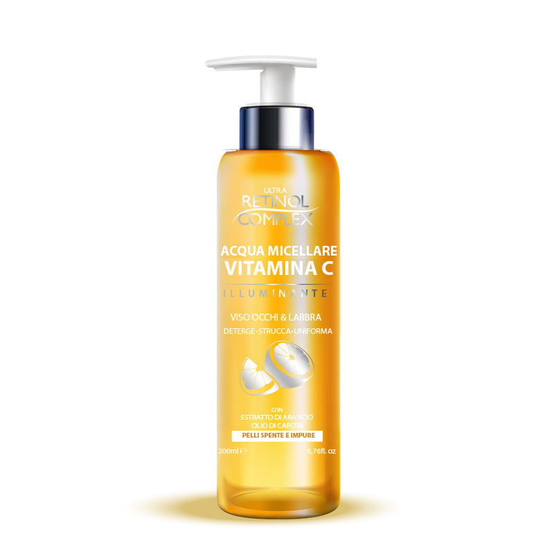 RETINOL COMPLEX ACQUA MICELLARE VITAMINA C 200ML
