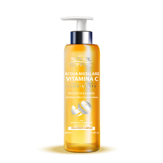 RETINOL COMPLEX ACQUA MICELLARE VITAMINA C 200ML