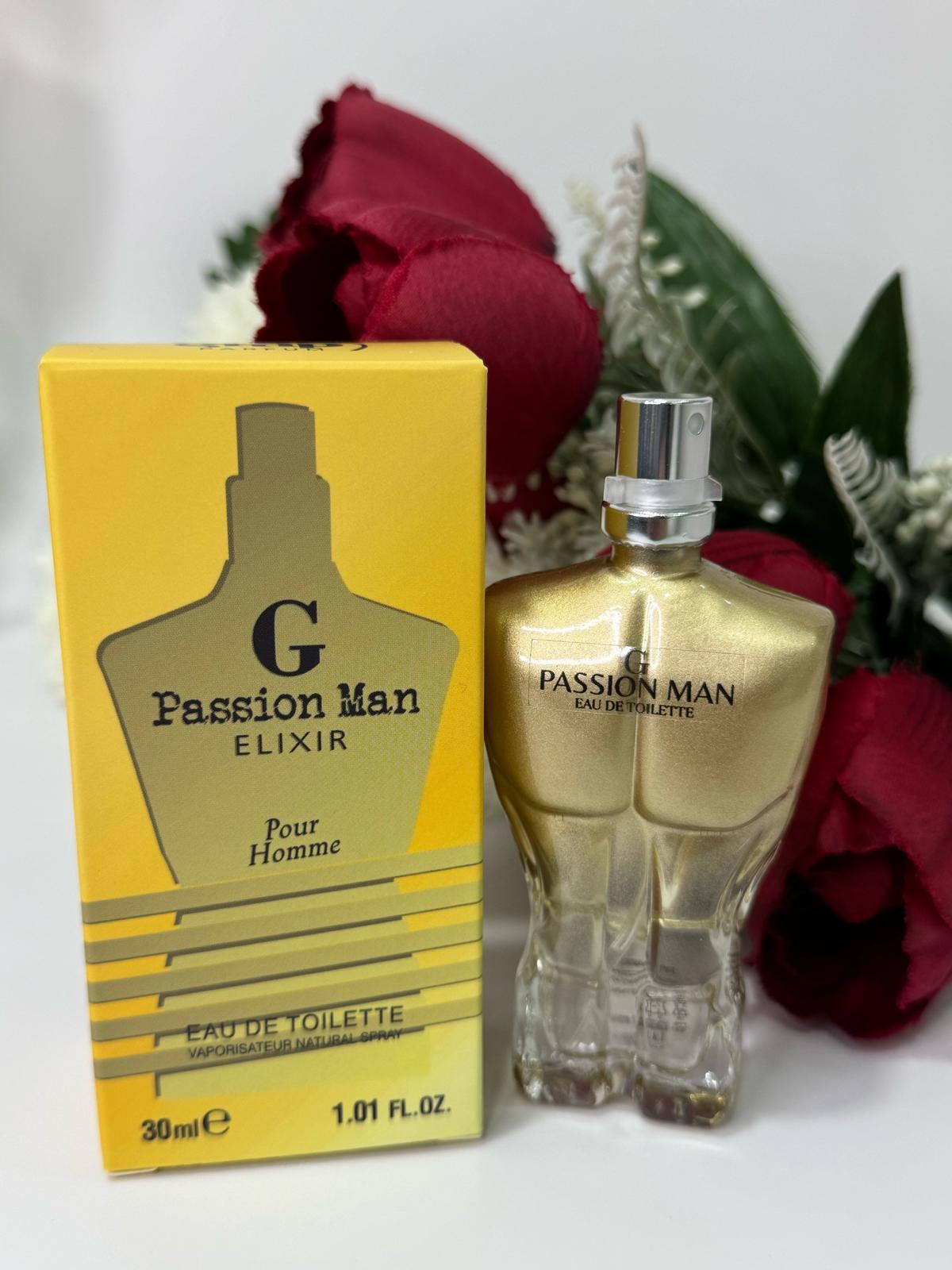 MINI PROFUMO G PASSION MAN ELIXIR POUR HOMME EDT 30ML