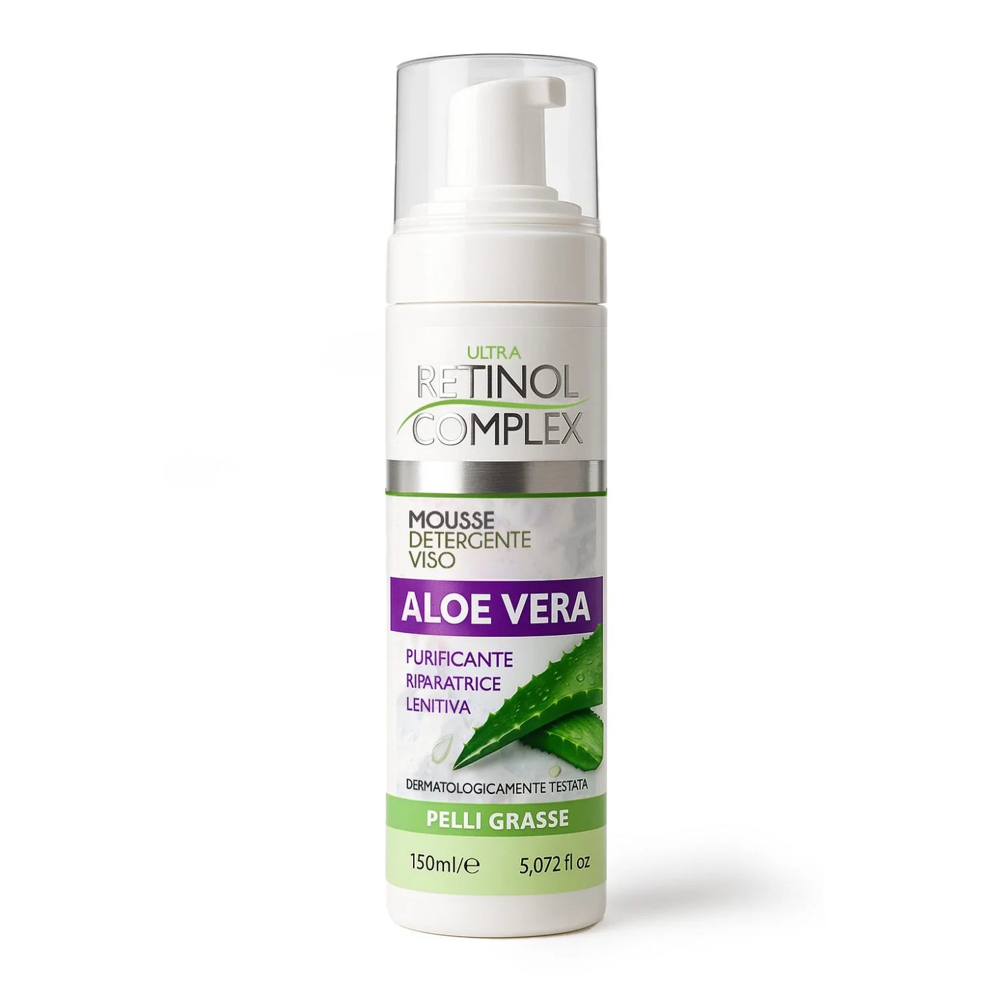 RETINOL COMPLEX MOUSSE DETERGENTE VISO ALOE VERA 150ML