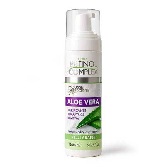 RETINOL COMPLEX MOUSSE DETERGENTE VISO ALOE VERA 150ML