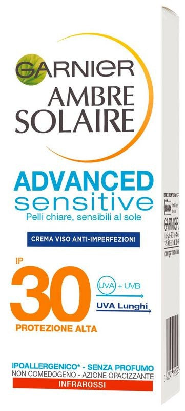 AMBRE SOLAIRE CREMA VISO SENSITIVE
